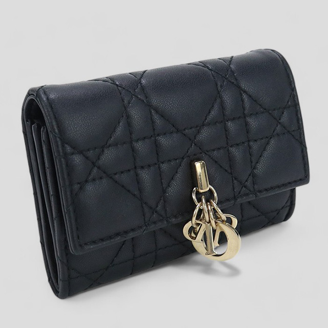 Christian Dior ダークグリーン 名刺入れ Christian Dior ダークグリーン 名刺入れ