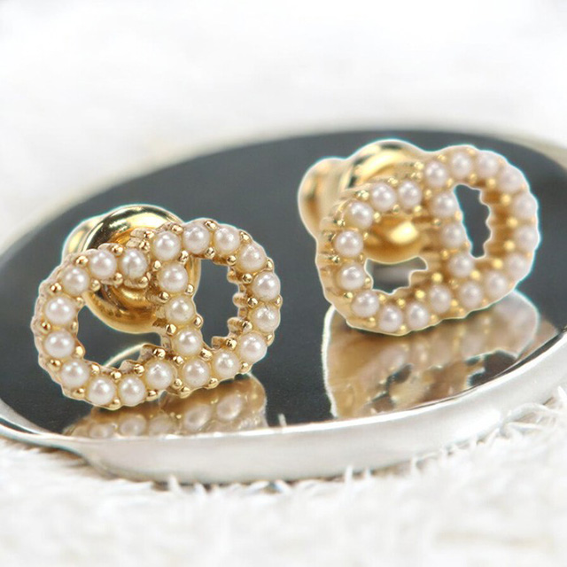 Christian Dior 中古 クリスチャンディオール ピアス レディース