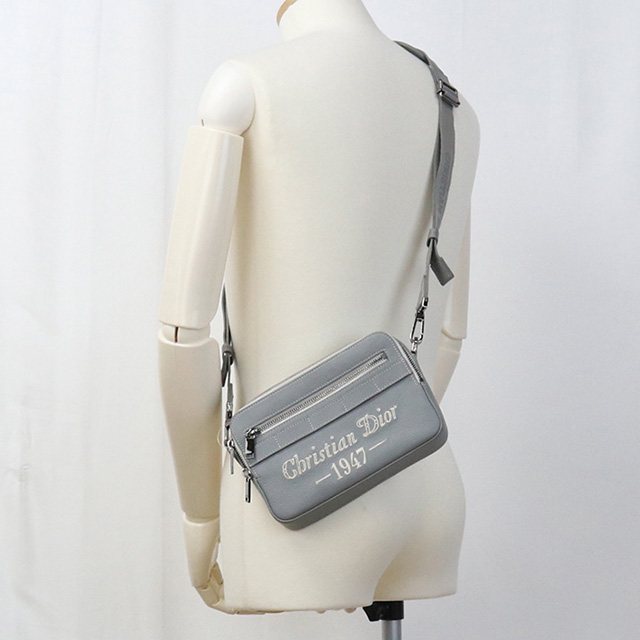 Dior ショルダーバッグ ブラック/グレー 楽天市場】グレー（ブランドディオール）（ショルダーバッグ