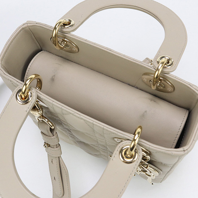 Christian Dior／クリスチャンディオール／パーティーバッグ／ベージュ Christian Dior（クリスチャン・ディオール） 中古 ディオール トート