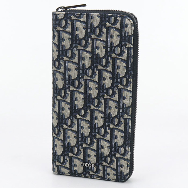 Christian Dior 中古 ディオール 長財布ラウンドファスナー