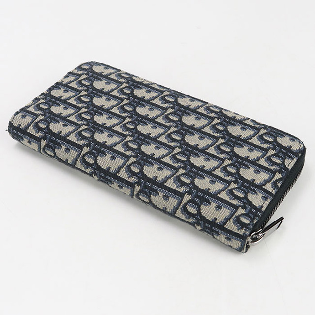 Dior ディオール　長財布　中古 Christian Dior 中古 ディオール 長財布ラウンドファスナー