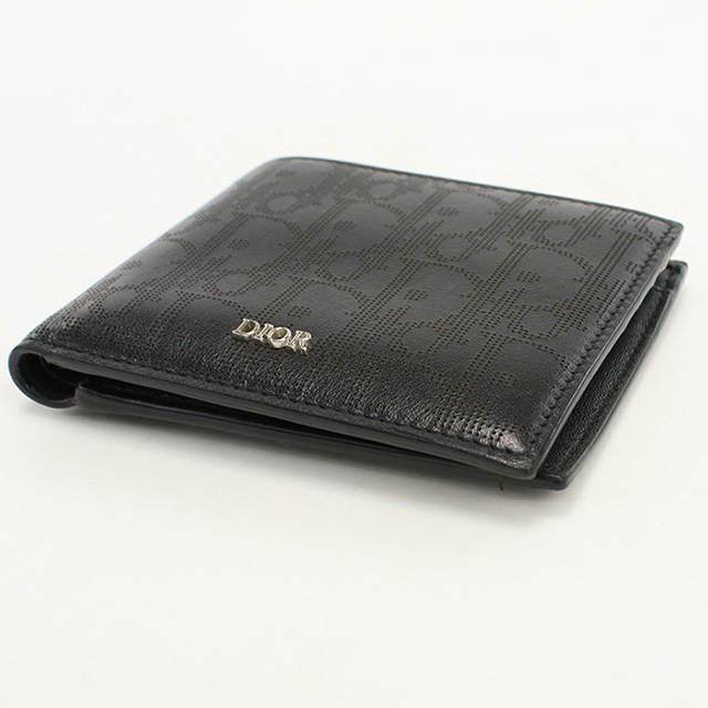 Dior 二つ折り財布 中古品 CHRISTIAN DIOR クリスチャンディオール サドル ロータス