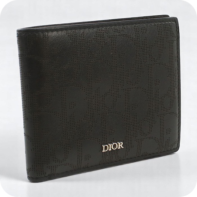 Dior 二つ折り財布 中古品 Christian Dior 中古 ディオール 二折財布 メンズ ブランド