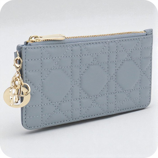 ディオール　カード小銭いれ Christian Dior 中古 ディオール 小銭入れ レディース ブランド