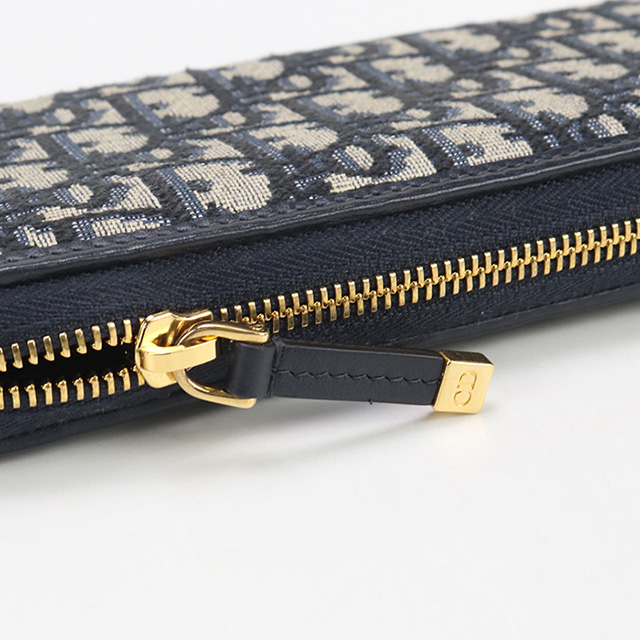 Christian Dior 中古 ディオール 長財布ラウンドファスナー