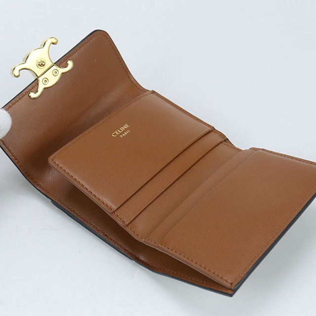 にじさま専用CELINE 三つ折り財布 ホワイト/ブラウン 楽天市場】セリーヌ 財布 三つ折りの通販