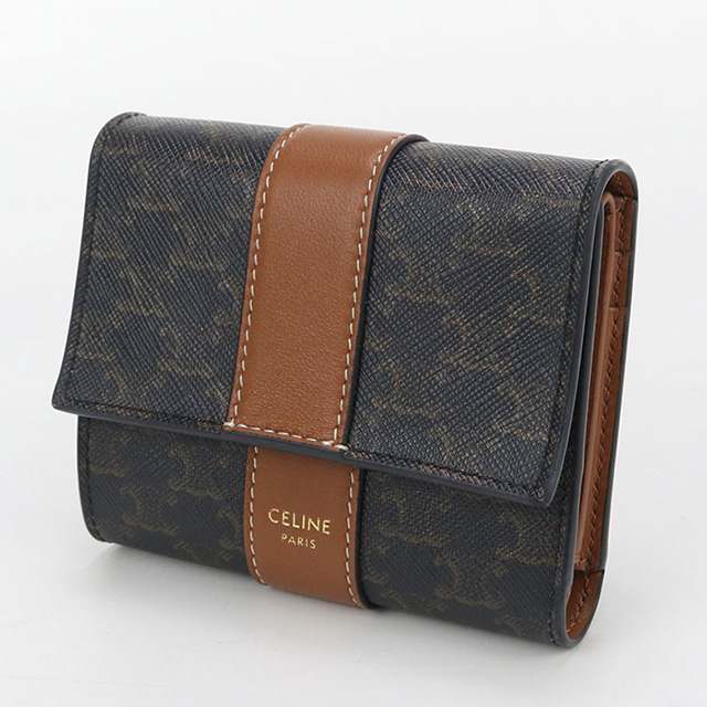 CELINE（セリーヌ） 中古 三折財布 コンパクト レディース ブランド