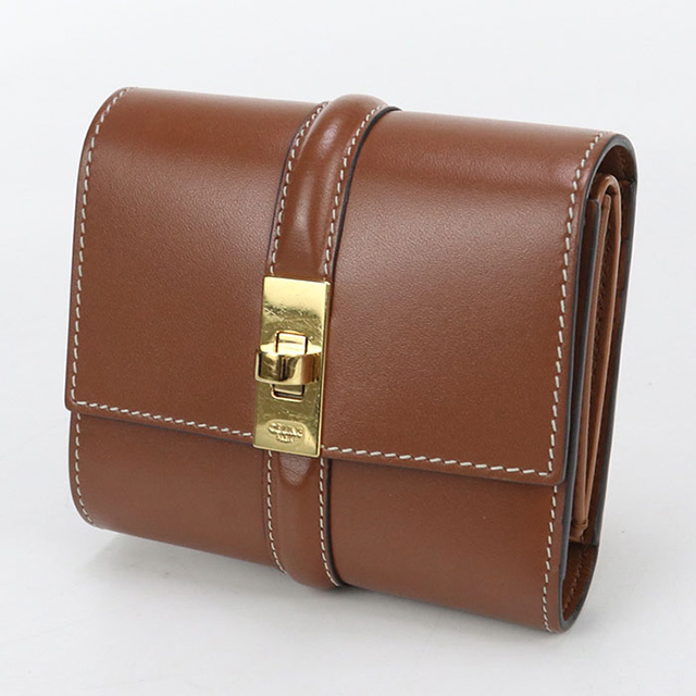 CELINE セリーヌ トリフォールド ウォレット　美品 CELINE（セリーヌ） 中古 三折財布 レディース ブランド CELINE 16