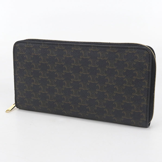 CELINE（セリーヌ） 中古 長財布 ラウンドファスナー レディース