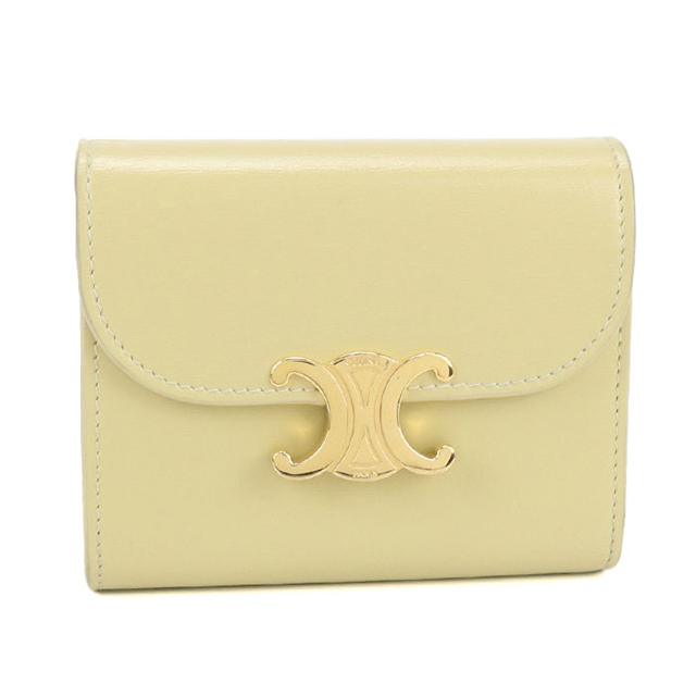 【未使用に近い】CELINE 三つ折財布 CELINE（セリーヌ） 中古 三折財布 コンパクト レディース ブランド