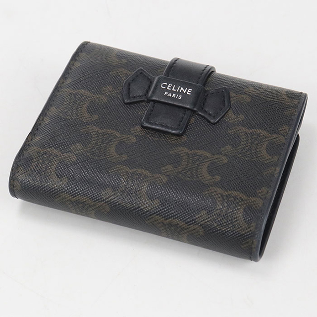 【送料無料】CELINE セリーヌ 三つ折り財布 トリオンフキャンバス メンズ CELINE（セリーヌ） 中古 三つ折り財布 メンズ ブランド トリオンフ