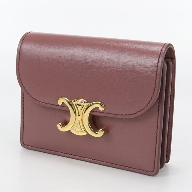 CELINE トリオンフ ビジネスカードホルダー CELINE（セリーヌ） 中古 名刺入れ コンパクト レディース ブランド