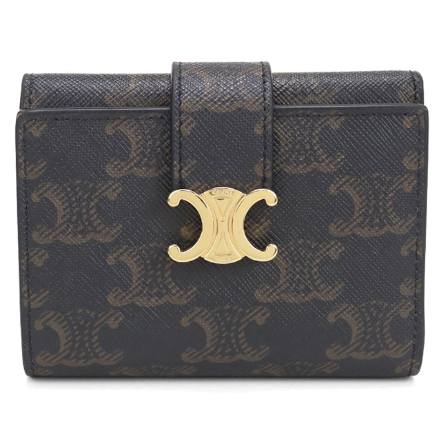 CELINE（セリーヌ） 中古 三つ折り財布 コンパクト 三折財布