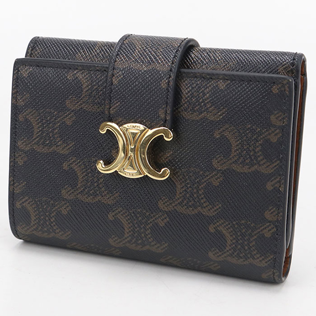 CELINE（セリーヌ） 中古 三つ折り財布 コンパクト 三折財布
