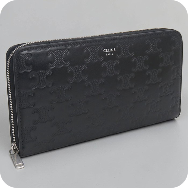CELINE（セリーヌ） 中古 長財布ラウンドファスナー メンズ ブランド