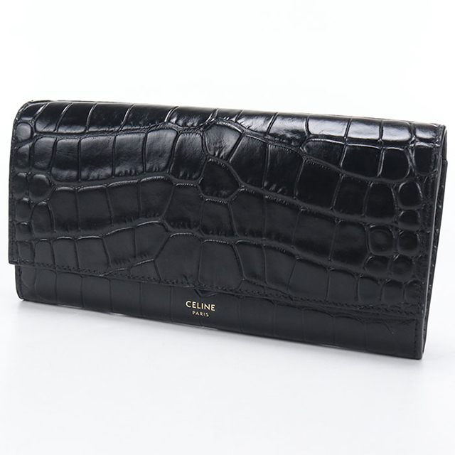 CELINE（セリーヌ） 中古 長財布 二つ折り レディース ブランド ラージ