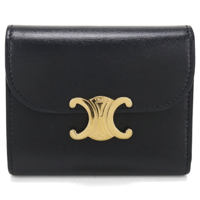 CELINE（セリーヌ） 中古 三つ折り財布 コンパクト 三折財布