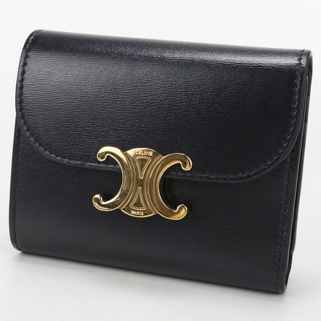 CELINE（セリーヌ） 中古 三つ折り財布 コンパクト 三折財布