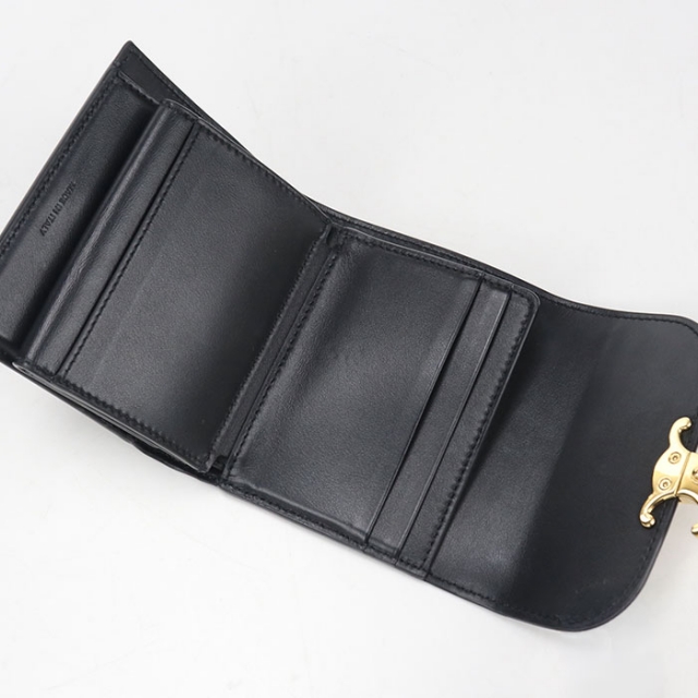 CELINE（セリーヌ） 中古 三つ折り財布 コンパクト 三折財布
