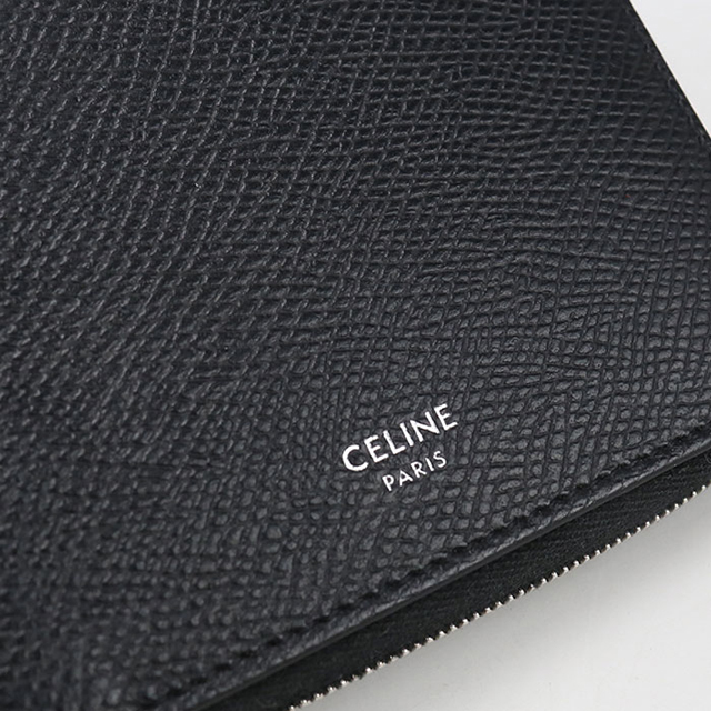 CELINE（セリーヌ） 中古 ラウンドファスナー折財布 メンズ ブランド
