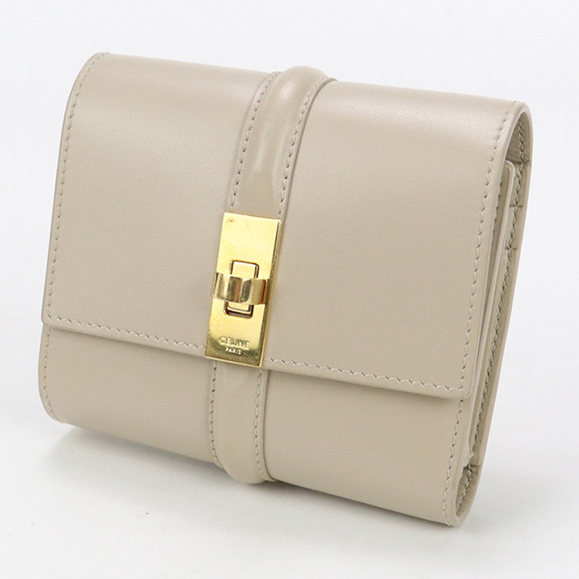 CELINE 中古 セリーヌ 三折財布小銭入付き レディース ブランド