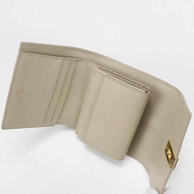CELINE 中古 セリーヌ 三折財布小銭入付き レディース ブランド