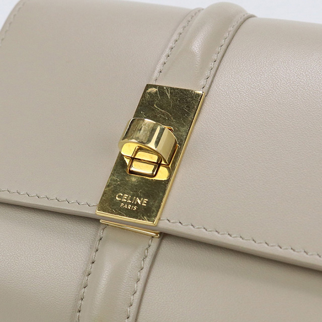 CELINE 中古 セリーヌ 三折財布小銭入付き レディース ブランド
