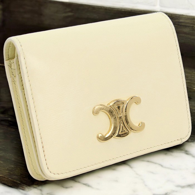 セリーヌ CELINE トリオンフ コンパクトウォレット 財布 TRIOMPHE セリーヌ （CELINE） コンパクトウォレット トリオンフ