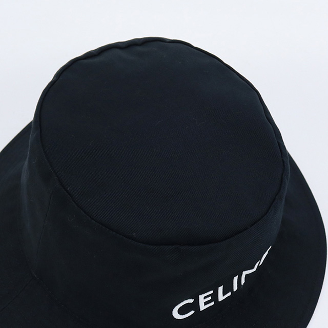 CELINE - CELINE バケットハット ロゴ トリオンフ TRIOMPHE 帽子