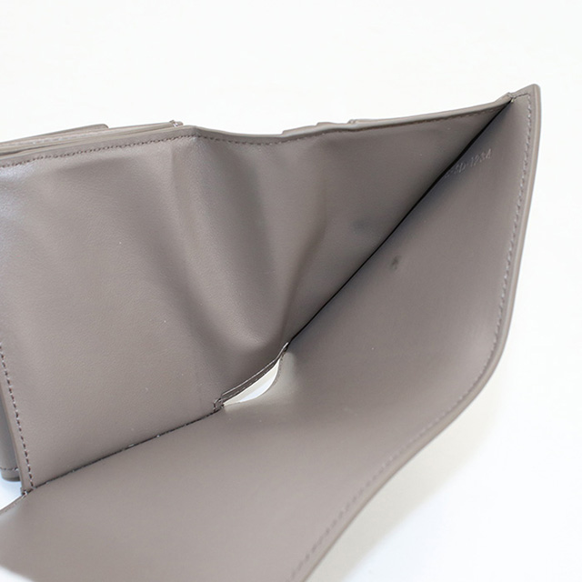 正規品★セリーヌ　トリオ　スモール　グレー CELINE セリーヌ】 トリオスモールショルダーバッグ ラムスキン