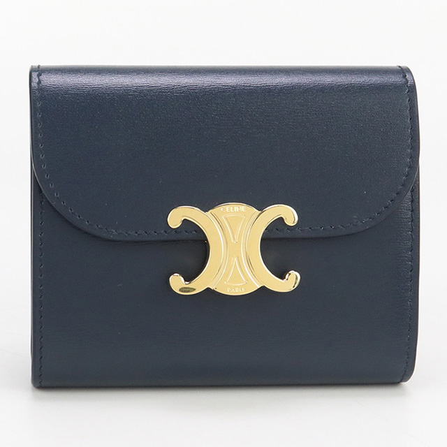 CELINE 中古 セリーヌ 三折財布 レディース ブランド トリオンフ