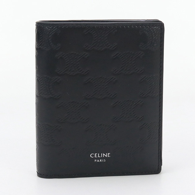 CELINE 中古 セリーヌ 二折財布 レディース ブランド トリオンフ