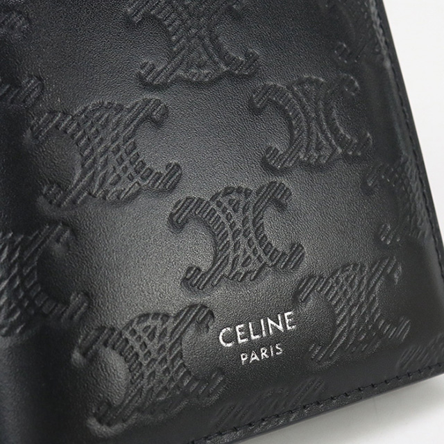 CELINE 中古 セリーヌ 二折財布 レディース ブランド トリオンフ