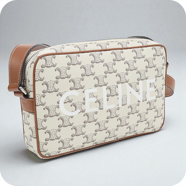 美品セリーヌ ショルダーバッグ 　トリオンフキャンバス CELINE（セリーヌ） 中古 ショルダーバッグ レディース ブランド
