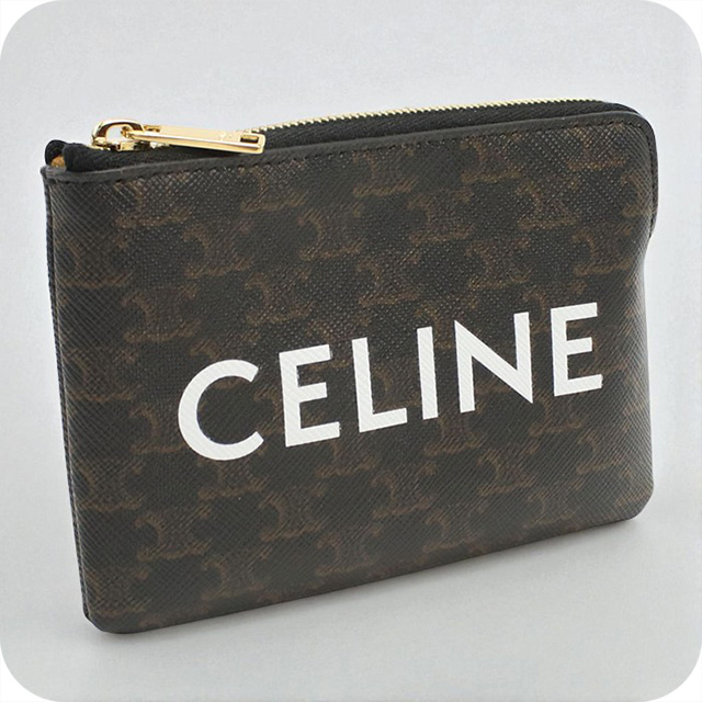 【値下げ】CELINE パース 新品 CELINE（セリーヌ） 中古 小銭入れ レディース ブランド トリオンフ