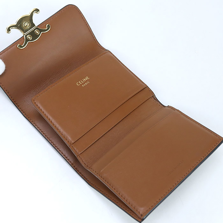 CELINE（セリーヌ） 中古 三折財布 レディース ブランド トリオンフ