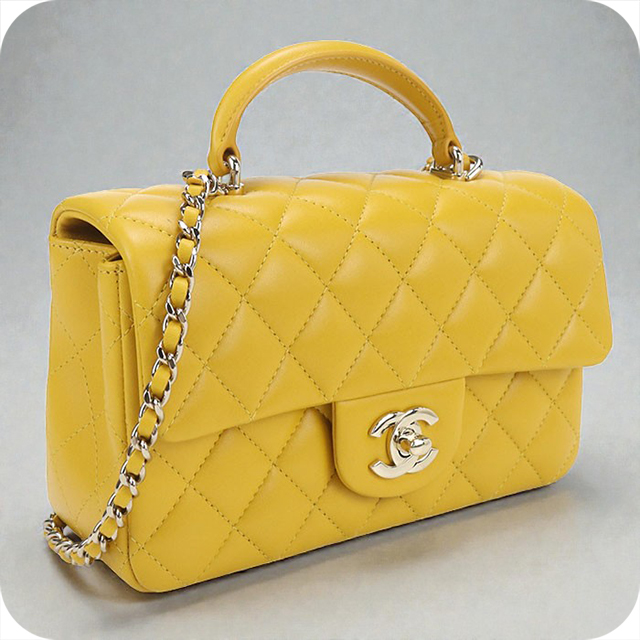 G*フ様 再出品！付属品付CHANEL yellow2wayバッグ CHANEL（シャネル） 中古 ハンドバッグ レディース ブランド