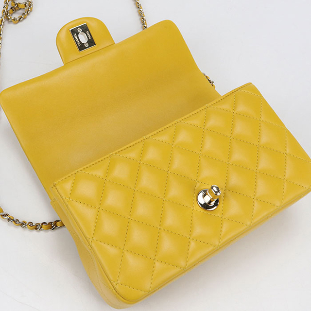 G*フ様 再出品！付属品付CHANEL yellow2wayバッグ CHANEL（シャネル） 中古 ハンドバッグ レディース ブランド