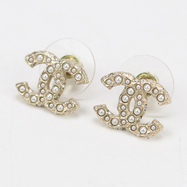 CHANEL 中古 シャネル ピアス レディース ブランド パール