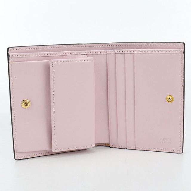 FENDI（フェンディ） 中古 二つ折り財布 コンパクト レディース
