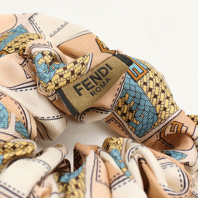 FENDI（フェンディ） 中古 シュシュ レディース ブランド ズッカ 2個