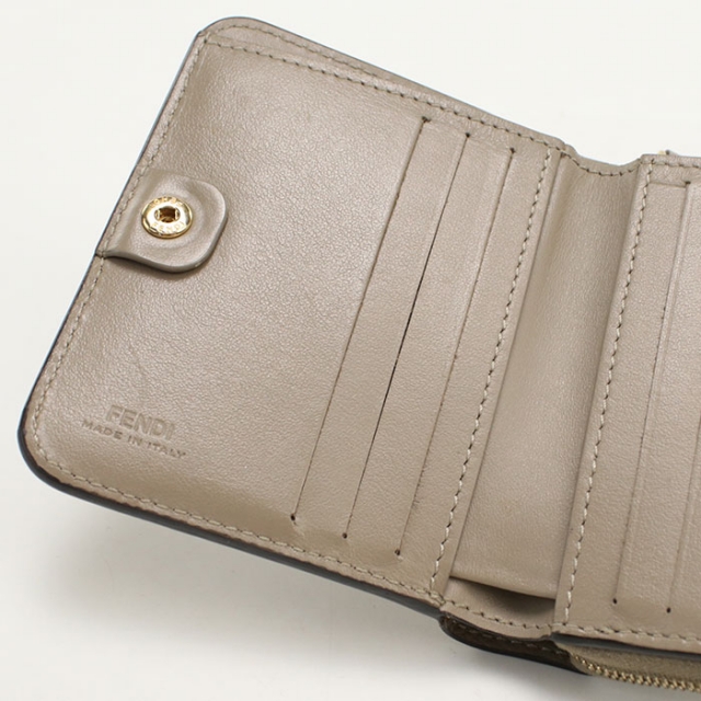 FENDI（フェンディ） 中古 二つ折り財布 コンパクト レディース