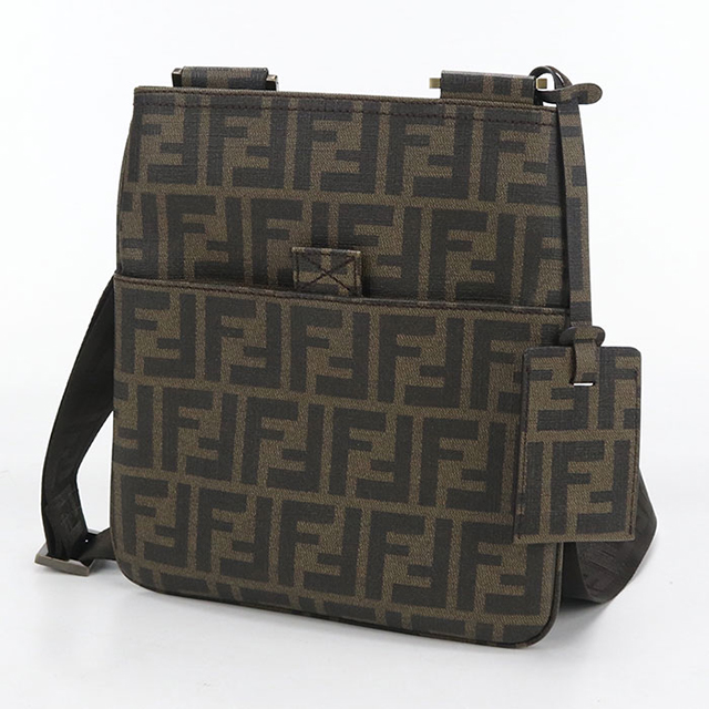 フェンディ　ズッカ　ショルダーバッグ FENDI（フェンディ） 中古 斜め掛け ショルダーバッグ レディース