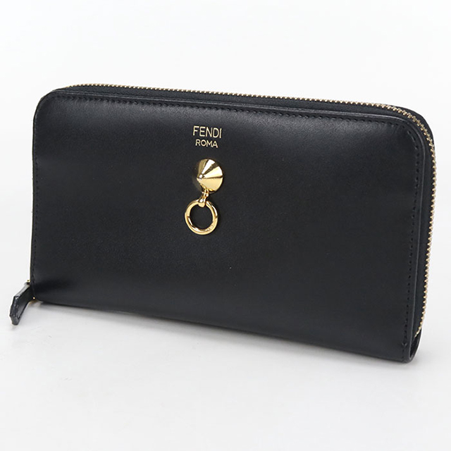 FENDI（フェンディ） 中古 長財布ラウンドファスナー レディース