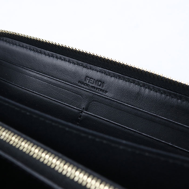 FENDI（フェンディ） 中古 長財布ラウンドファスナー レディース