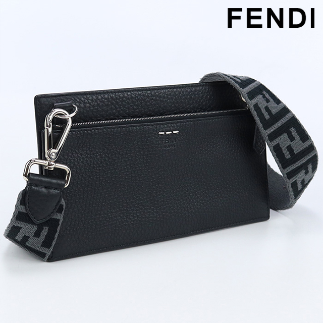 中古 フェンディ ボディバッグ メンズ ブランド FENDI ショルダー 