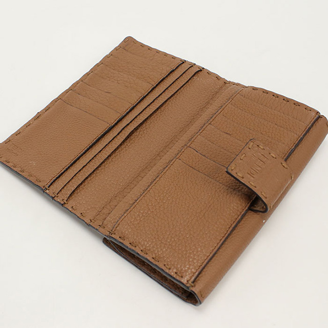 FENDI（フェンディ） 中古 長財布ニ折小銭入付き レディース ブランド