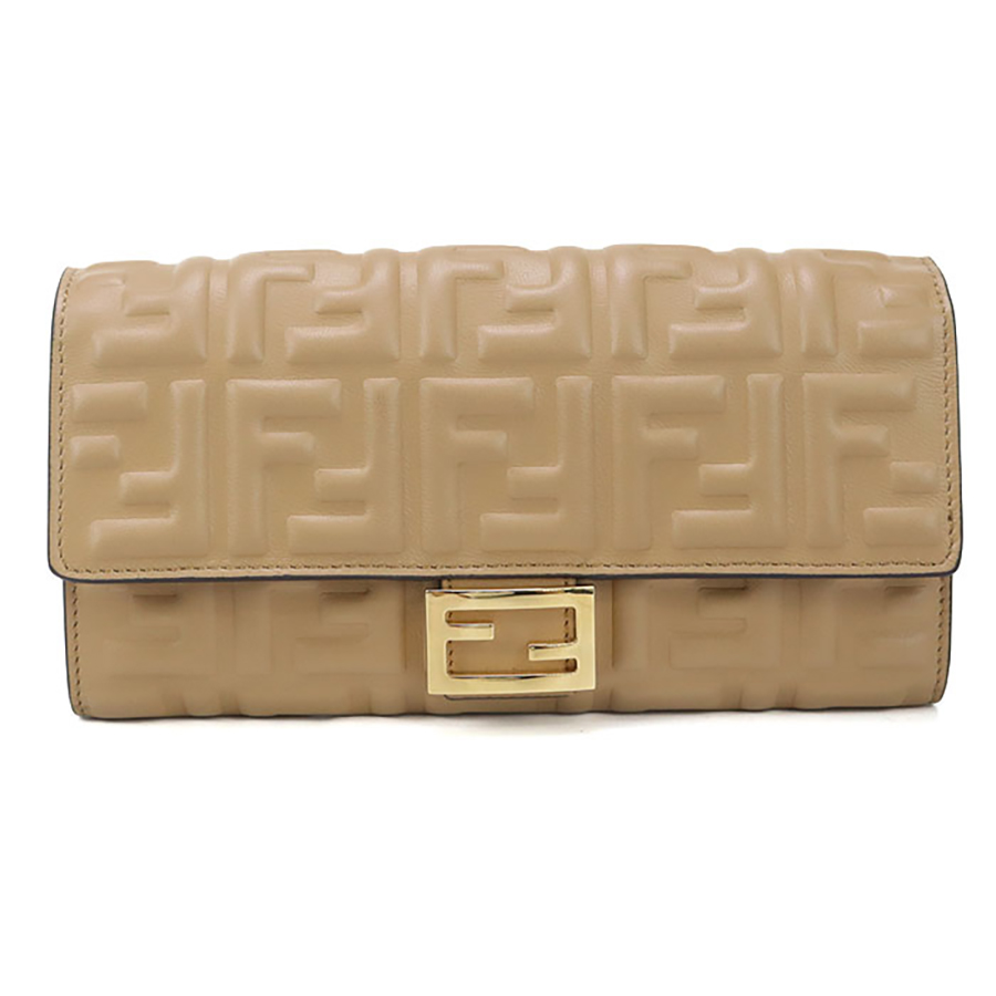 FENDI（フェンディ） 中古 長財布二折 レディース ブランド バゲット