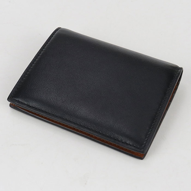 ferragamo フェラガモ　折り財布　メンズ　レザー　ブラック　イタリア製 FERRAGAMO（フェラガモ） 中古 二折財布 ユニセックス ブランド 二折り